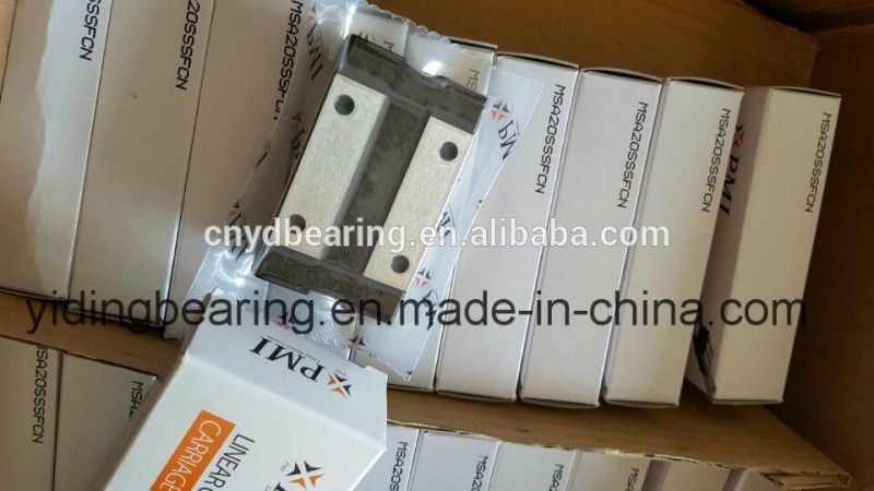 PMI Linear Motion Bearing Msa15s Msa20s Msa25s Msa30s Msa35s Msa45s Linear Guideway for Cutting Machine
