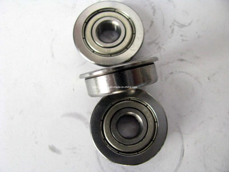 Radial Ball Bearings with Flange Mounted SMF85zz Stainless Steel Mini Bearing