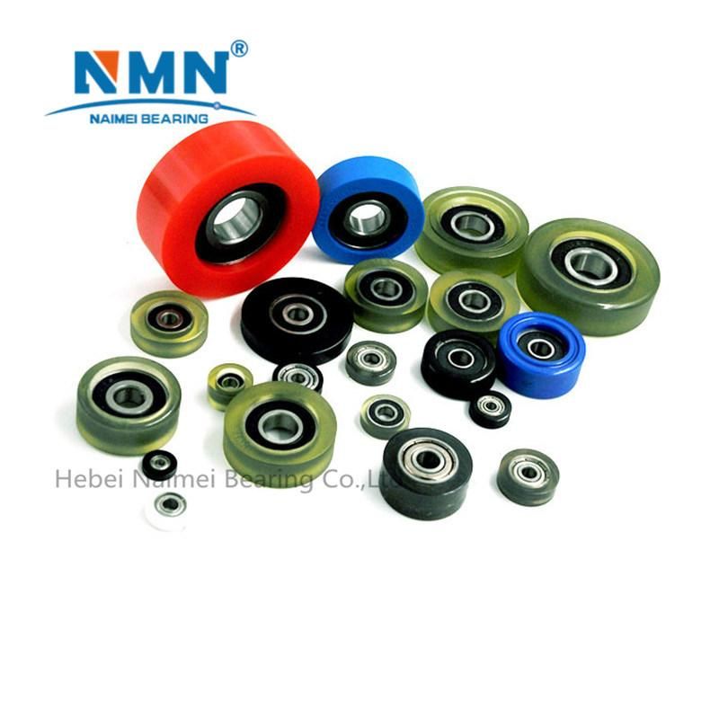 Plastic Coated Plain Bearing 625 626 696 695 Zz Plastic Ball Bearing U Groove or V Groove Pulley Bearing