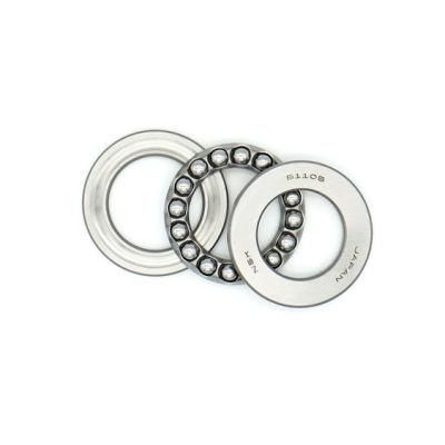 High Precision NSK Thrust Ball Bearing 51100 51112 51305