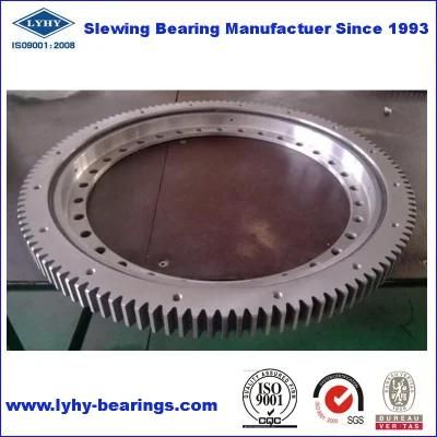 281.30.1075.013 Slewing Ring Bearing with Internal Flange and External Gear Swing Bearing Ball Turntable Bearing