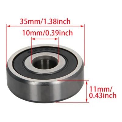 6300-2RS Deep Groove Ball Bearing Z2 Double Sealed Chrome Steel