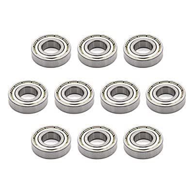 R10zz 5/8&quot; X 1-3/8&quot; X 11/32&quot; Inch Deep Groove Ball Bearing Shielded Z2 Lever Bearings