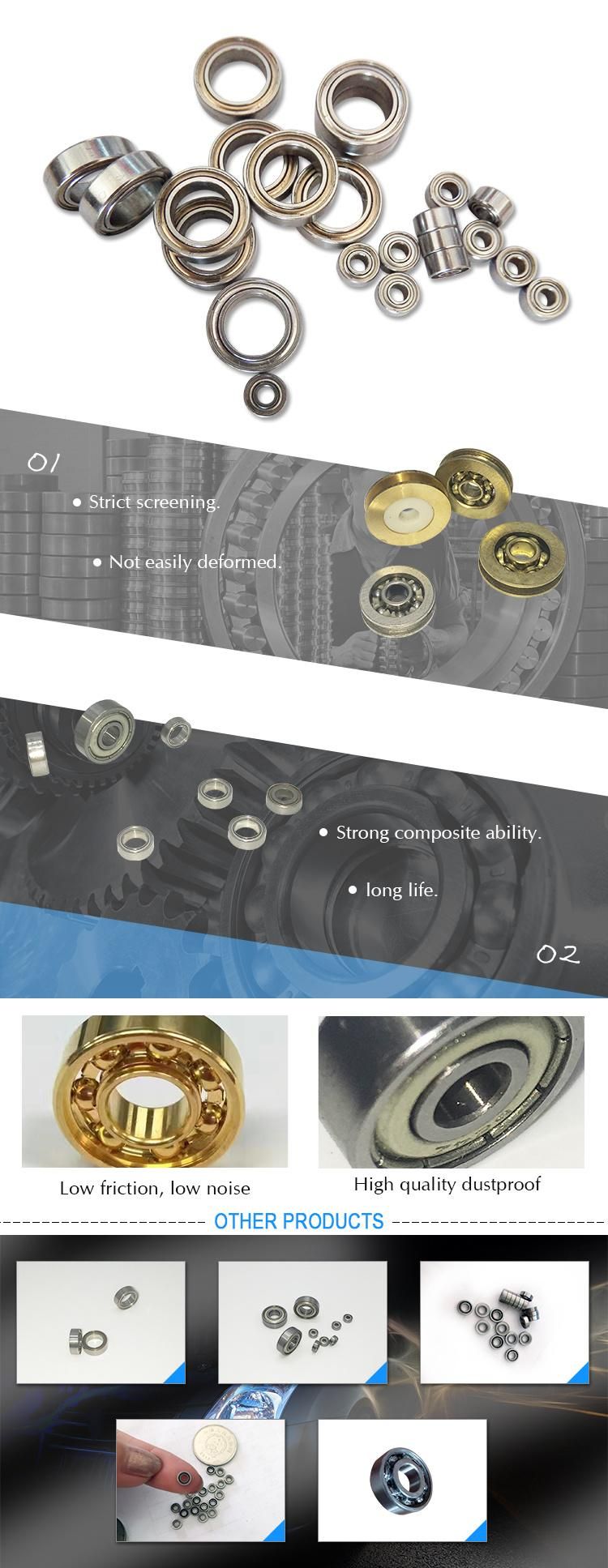 NSK Stainless Steel 625-H-Zzmc3maz Deep Groove Ball Bearing
