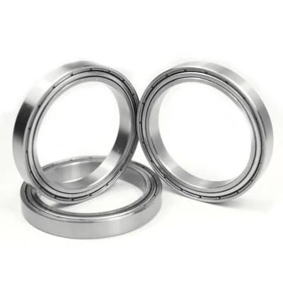 Thin Wall Chrome Steel Balls Bearings 6809 with Low Noise and Cheap Price