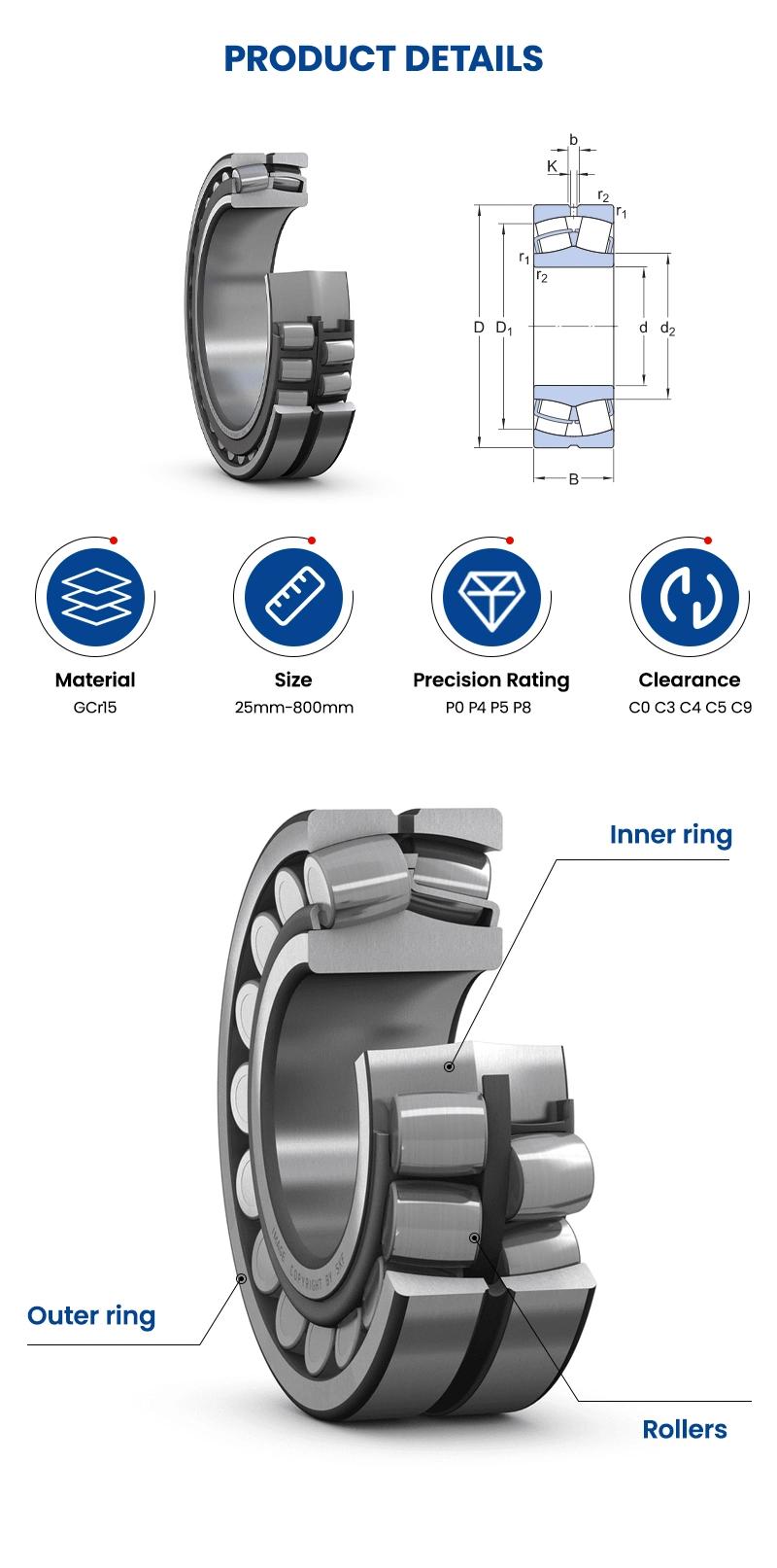Xinhuo Bearing China Auto Bearing Manufacturers Needle Thrust Bearing 22217ca Axial Spherical Roller Bearings
