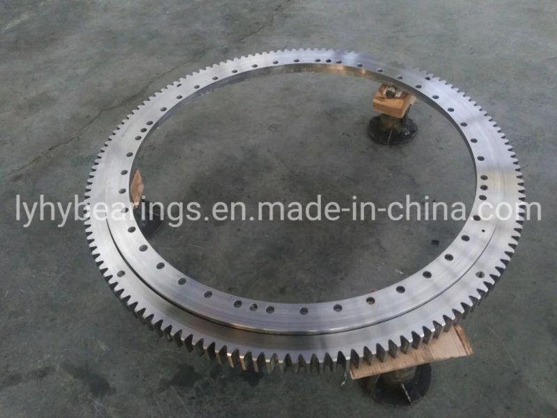 Ball Slew Ring Bearing Flanged Slewing Bearing with Internal Gear (RKS. 22 0411-1091)