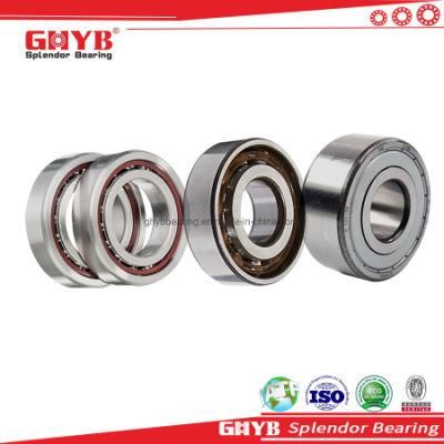 Steel Cage Compressor Bearings 7005AC Double-Row Angular Contact Ball Bearing for Inspection Analysis Equipment