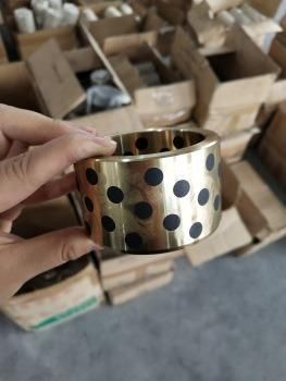 Bronze Bearing Bushing with Solid Lubricating Bearing Bush Bronze Bushing Oilless Bearing
