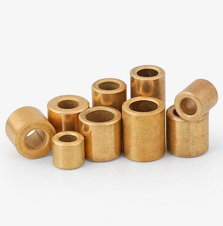 Sintered Fan Motor Bronze Bushing Sintered Copper Bush Oil Brass Bearing bushings