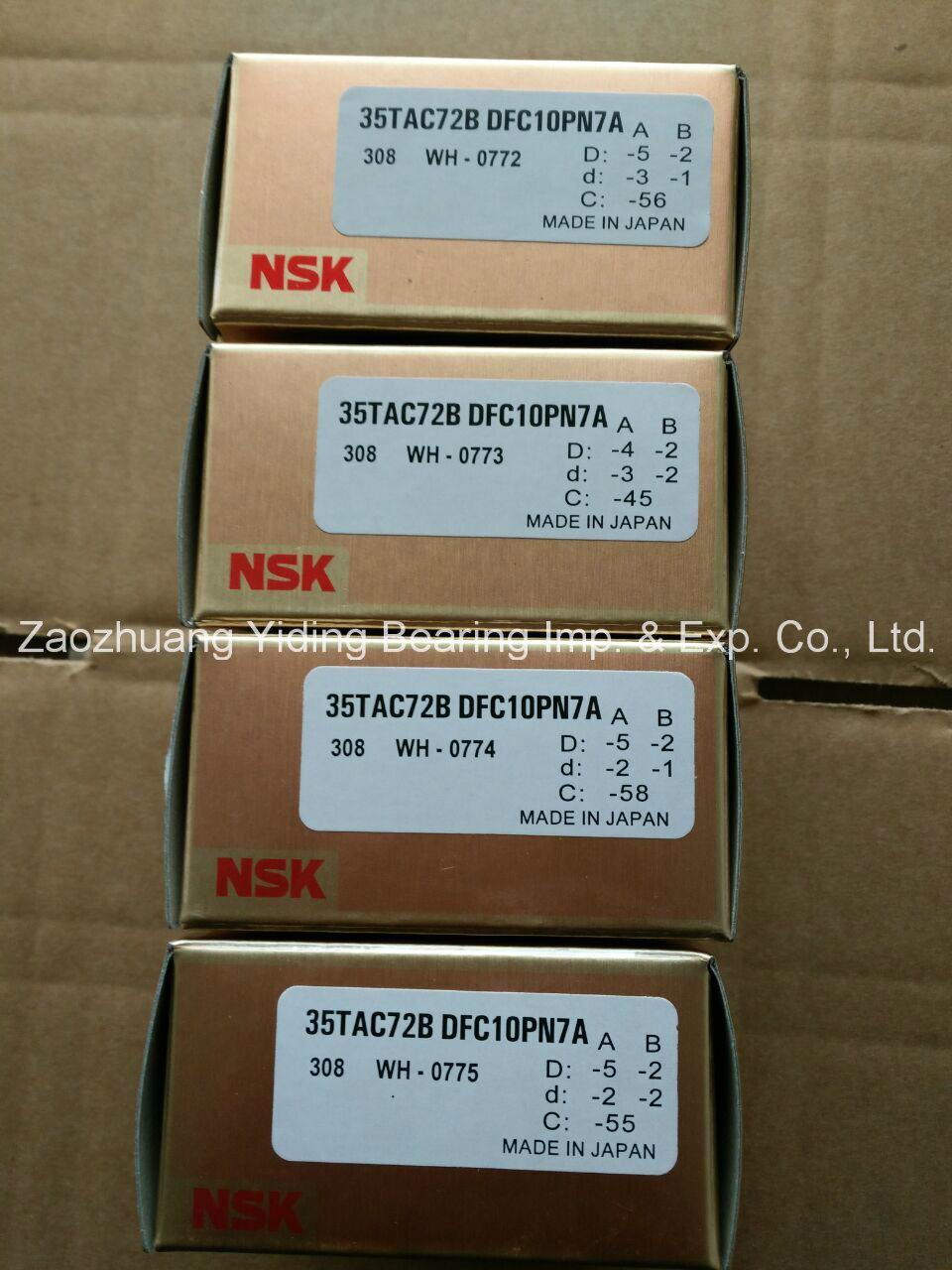 Bearing for CNC Machine Japan NSK Spindle Bearing 25tac62b