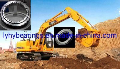 Excavator Slewing Ring Bearings Ball Bearing Gear Quenched Bearing (Hyundai excavator bearing 450LC-7)