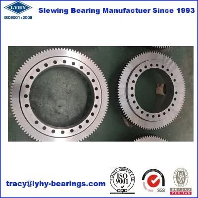 Single Row Ball Slewing Bearing Used for Hydraulic Pulverizers Ball Turntable Bearings