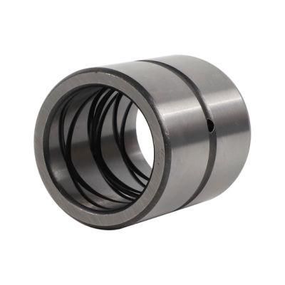 Excavator Parts Spiral Oil Groove Hardened Steel Bushings