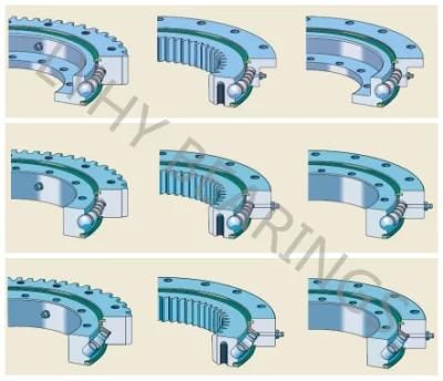 Slew Bearing Flanged Turntable Bearing 281.30.1175.013 External Gear Rotary Bearing Slewing Bearing