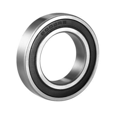 6008RS Deep Groove Ball Bearing Single Sealed 40mm X 68mm X 15mm Chrome Steel Bearings