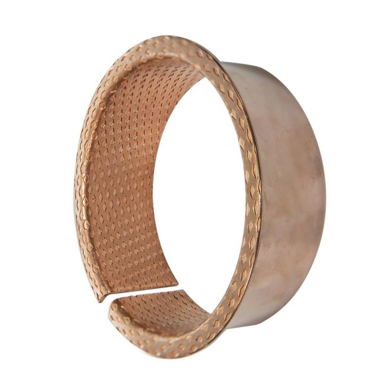 Wrapped Split Bronze Bearing FB090 Composite Brass Flange Bushing