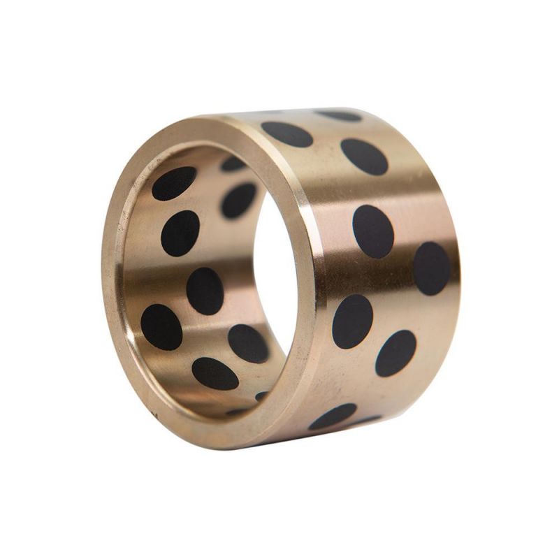 Oilless Bronze Bearing Bushing with Graphite