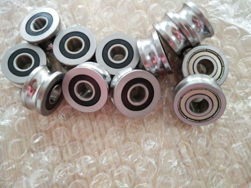 U Shape Stamping Groove Track Roller Bearing Lfr50/5-5