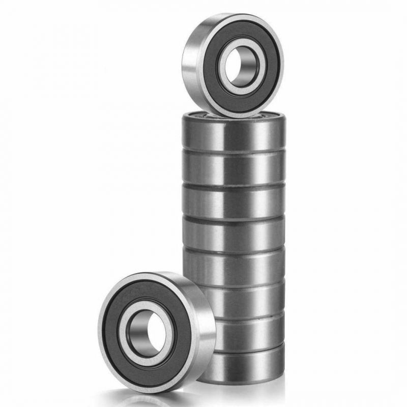 6005RS Bearing 6005 2RS Deep Groove Ball Bearings 25mm X47mm X12mm C3 High Speed for Motors, Pumps, Wheels, Garden Machinery