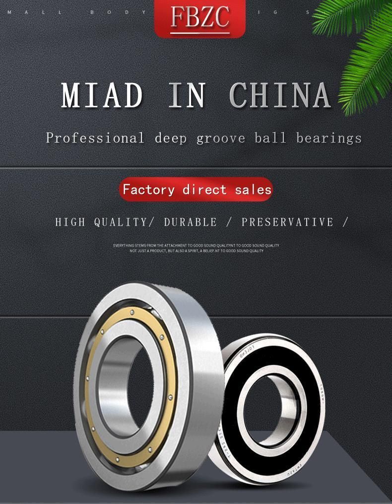China Wholesale Deep Groove Ball Bearing 6305zz 6308 6300 Bearing
