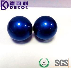 Blue Colored Hollow Ball Decorative Stainless Steel Ball