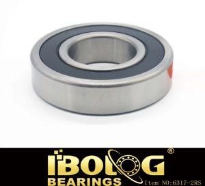 Factory Production Deep Groove Ball Bearing Open Type Model No. 6317