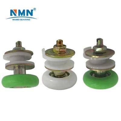 Sliding Door Wheels 626zz Round Plastic Nylon Roller Bearing Wheel for Rowing Seat