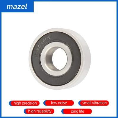 High Speed Double Rubber Seal Deep Groove Ball Bearing Motorcycle Part 6201-2RS with Dimension 12X32X10 mm