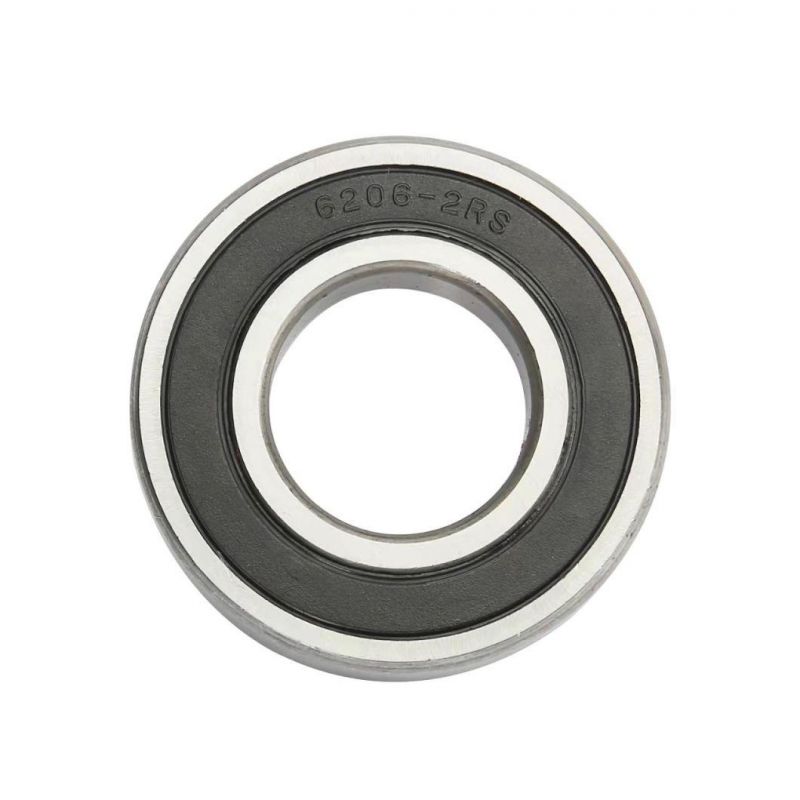 Stainless Steel Deep Groove Ball Bearing 6206-2RS Size 30*62*16mm for Trolley