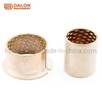 Bronze Bimetal Flanged Plain Sleeve Bearing