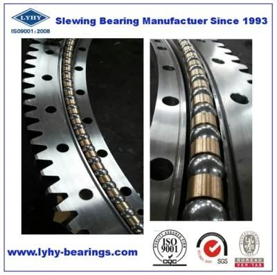 Ball Turntable Bearing (AT12004-1AT12407AT14316AT15010) External Gear Swing Slewing Bearing Ring
