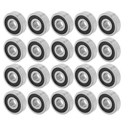 625RS Ball Bearing Rubber Sealed Deep-Groove Ball Bearings High Precision Bearing 16mmx5mmx5mm for Skateboards, Inline Skates, Scooters
