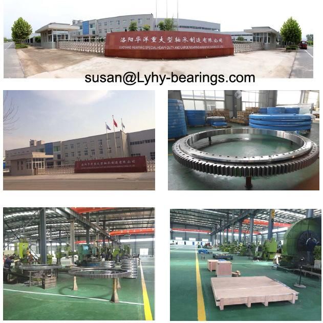 Excavator Slewing Ring Bearings Ball Bearing Gear Quenched Bearing (Hyundai excavator bearing 450LC-7)