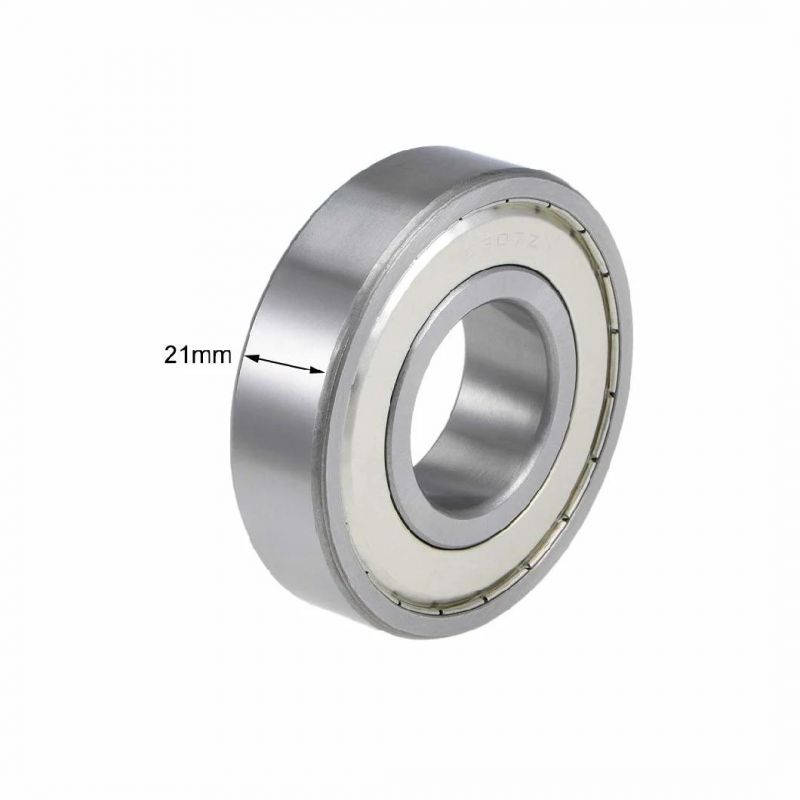 6307-Zz Deep Groove Ball Bearing Double Shielded Metric 35mm ID 80mm Od 21mm Width