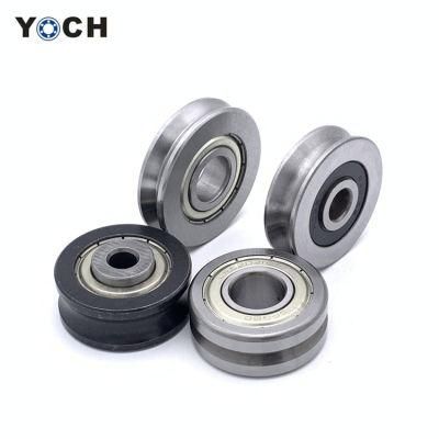 Factory Price Yoch Motorcycle Parts Auto Parts Robot Bearing Lfr30/8 U Groove Track Roller Bearing with Gothic