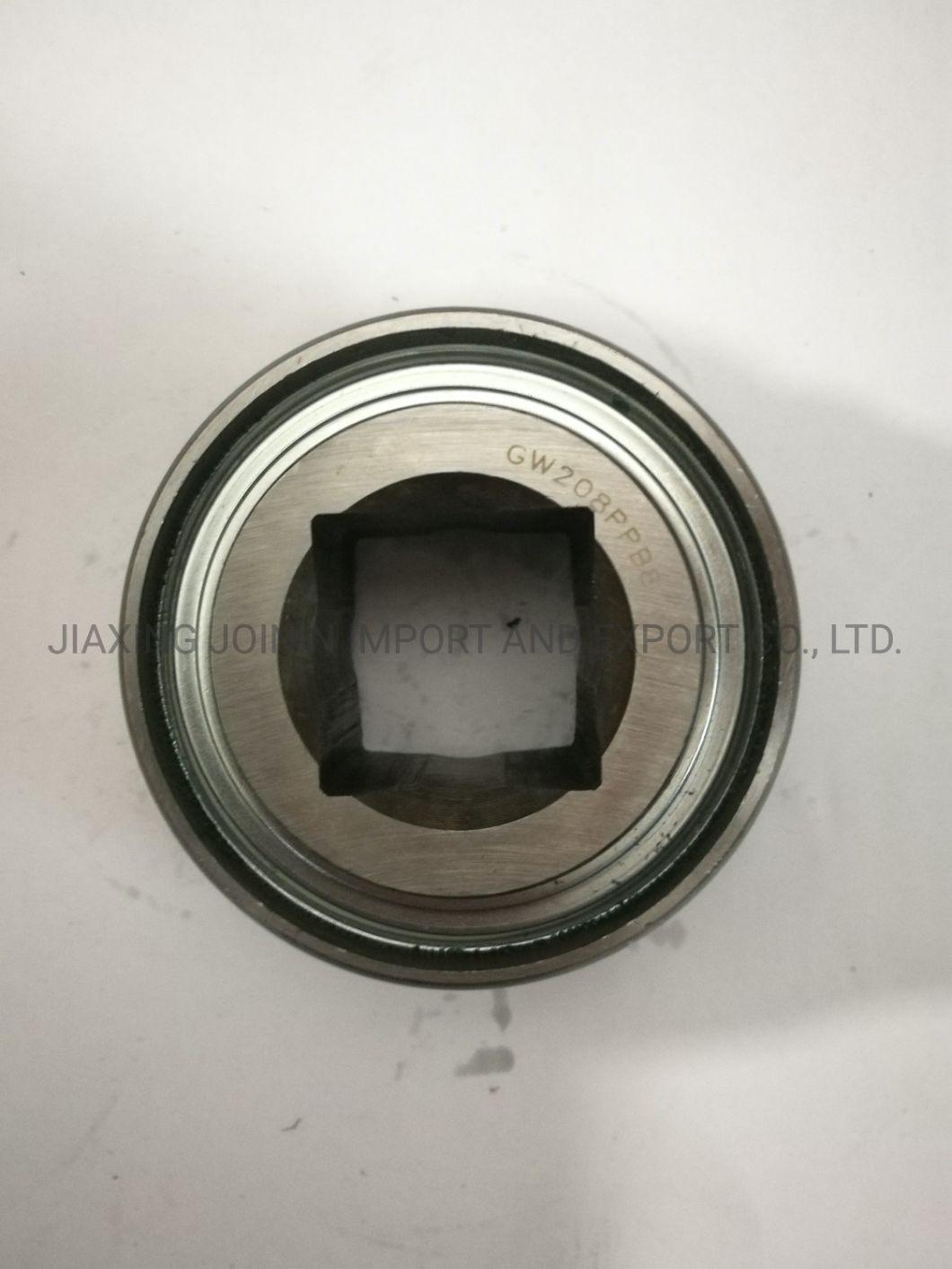 Square Bore Agricultural Bearing Gw214ppb4 Low Rotating Speed Heavy Duty Bearing Relubricable Farm Machinery Bearing