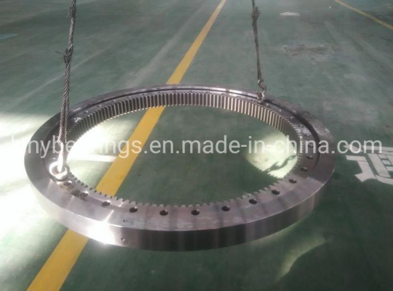 Ball Slew Ring Bearing Flanged Slewing Bearing with Internal Gear (RKS. 22 0411-1091)