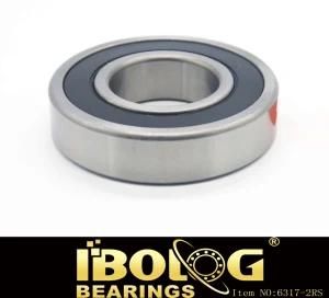 Motor Spare Parts Deep Groove Ball Bearing Sealed Type Model No. 6317