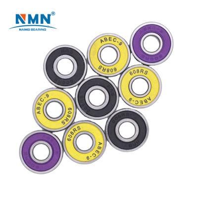 Low Noise High Speed Wholesale High Speed 608 626 2RS Custom Deep Groove Bearing Skateboard Bearings