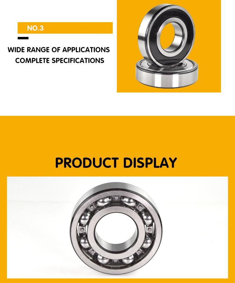Chinese Factory Produces Ball Bearings 608zz 2RS, Suitable for Toys, Scooters, Doors, Windows, Motors, etc.