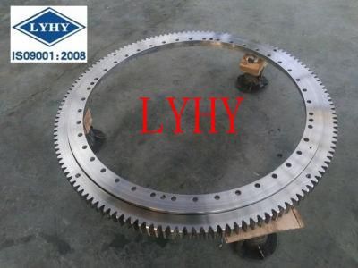 Single Row Ball Slewing Bearings with External Teeth with Flange Kdlh. a. 1055.00.10