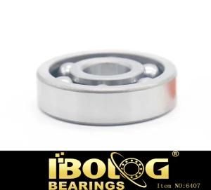 Single Row Double Line Multiline Deep Groove Ball Bearing Open Type Model No. 6407