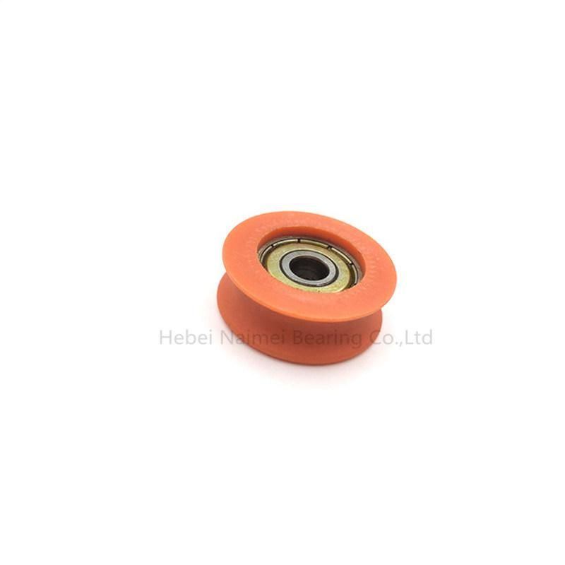 Plastic Coated Plain Bearing 625 626 696 695 Zz Plastic Ball Bearing U Groove or V Groove Pulley Bearing