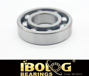Motorcycles Parts Taper Deep Groove Ball Bearing Open Type Model No. 6311