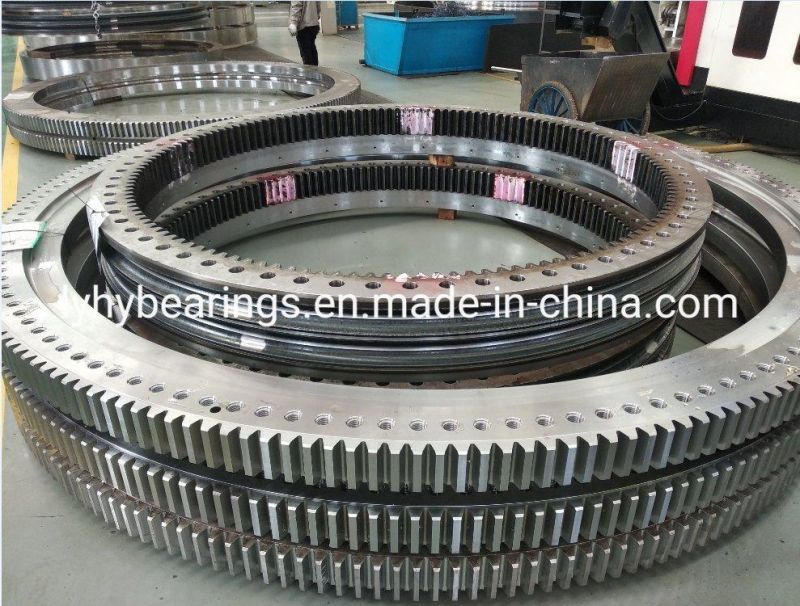 (EB2.22.0307.200-1SPPN) Double Row Ball Turntable Bearing External Tooth Swing Bearing Geared Slewing Bearing Ring