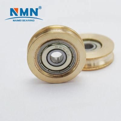 V Groove Belt Nylon Window Pulley Wheels with Bearings Door &amp; Window Rollers