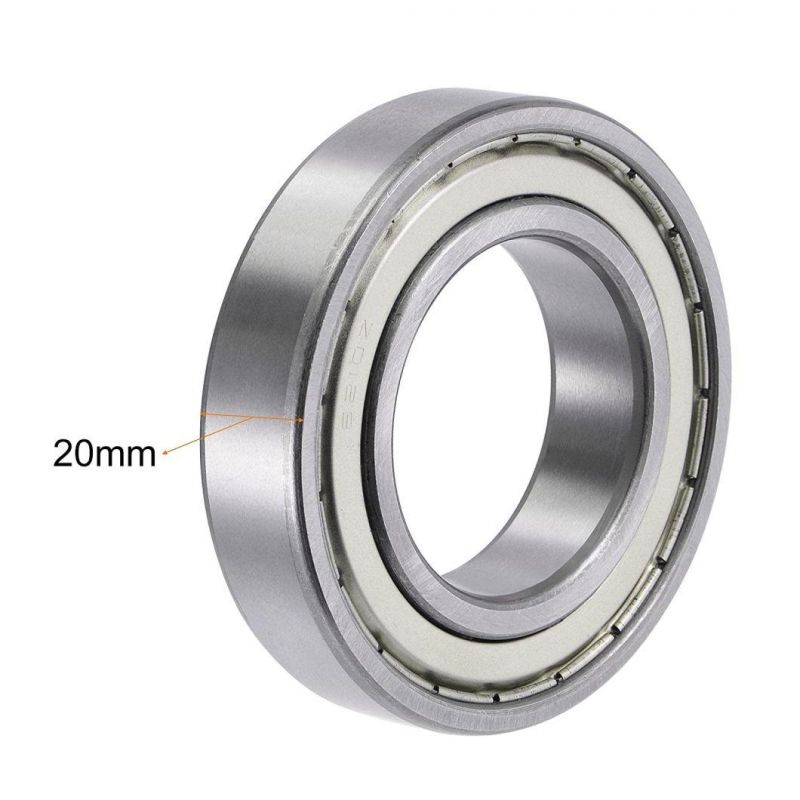 6210zz Deep Groove Ball Bearings 50mm Bore 90mm Od 20mm Thick Double Shielded Chrome Steel
