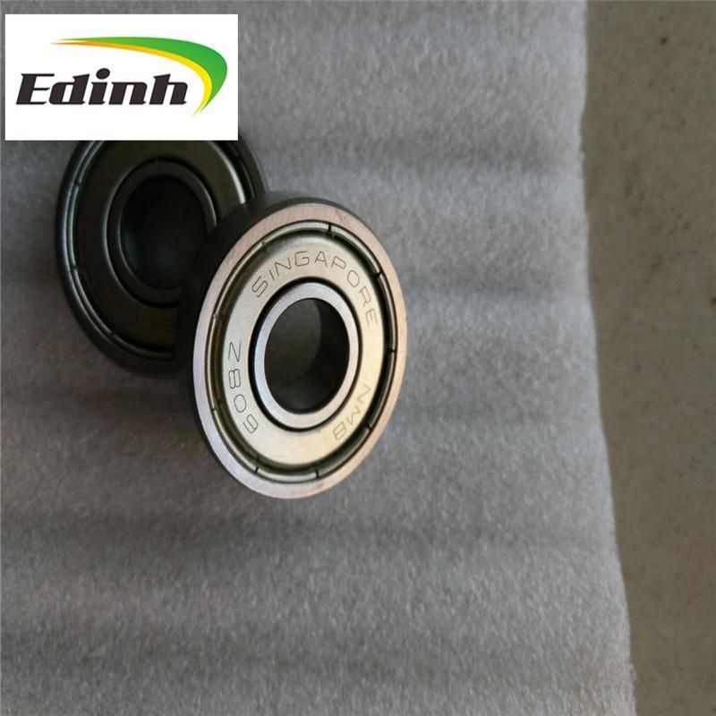 NSK 6203 DDU Red Rubber Sealed Bearing for Fan