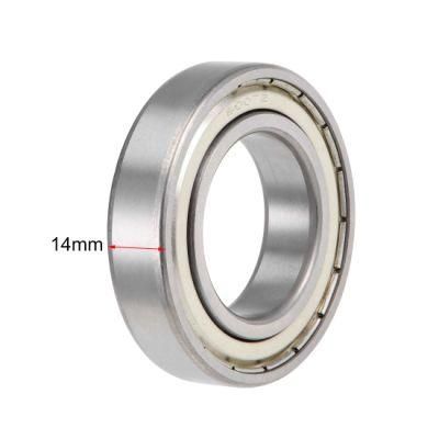 6007zz Deep Groove Ball Bearings Z2 35mm X 62mm X 14mm Double Shielded